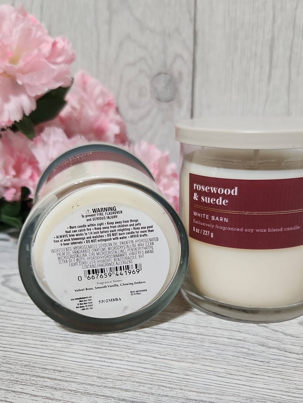Bath & Body Works Rosewood & Suede Wallflower Refills X4 - Picture 2 of 3